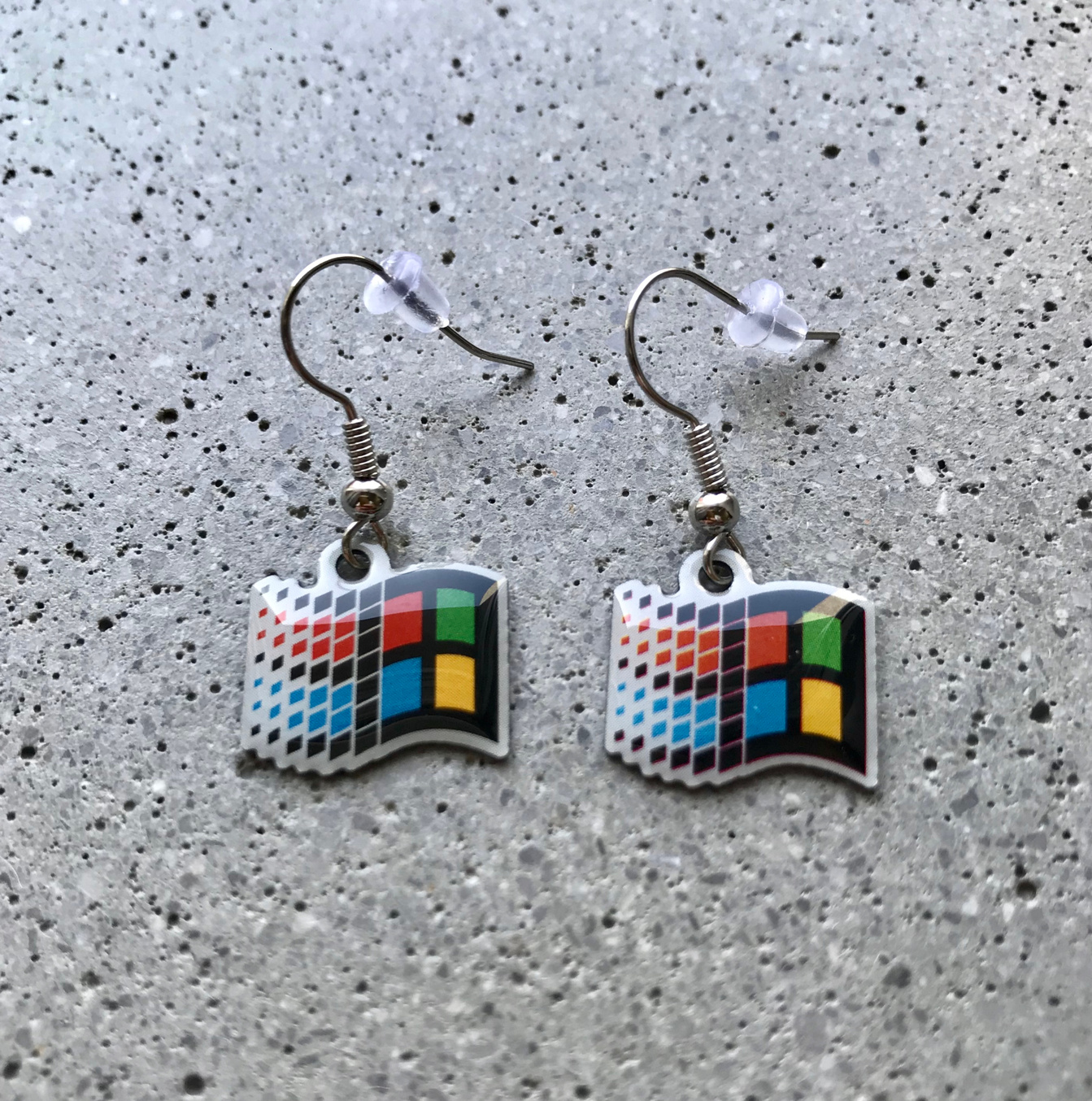 Windows 95 Earrings